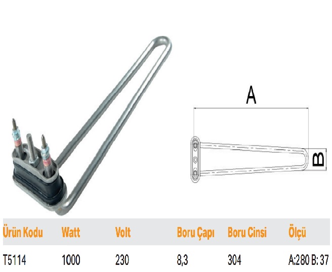 Bardak Yıkama Makinesi Rezistans