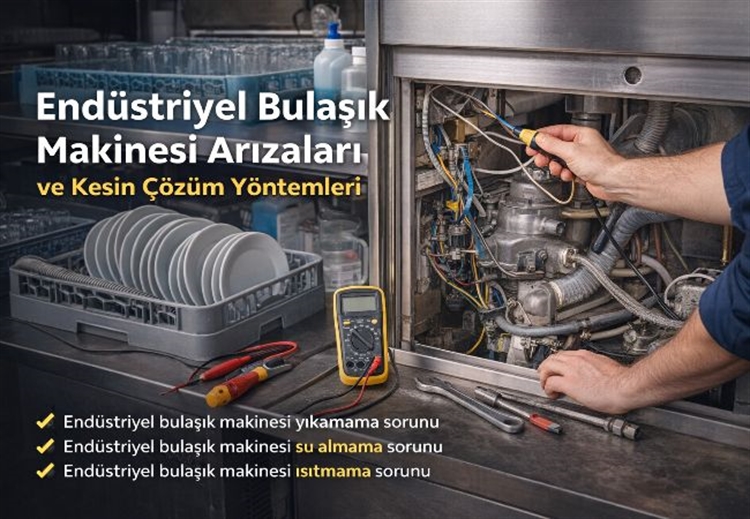 Endüstriyel Bulaşık Makinesi Arızaları Nasıl Giderilir