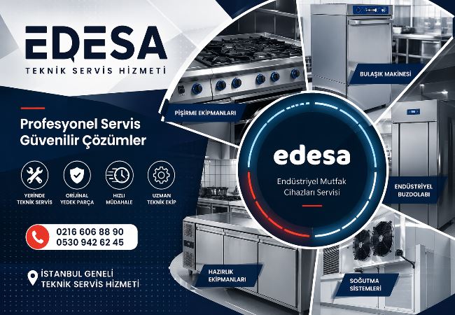 Edesa Servisi - 0216 606 88 90 - 0530 942 62 45- 0216 606 17 65