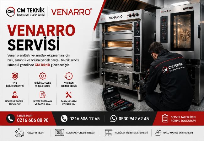 Venarro Servisi - 0216 606 88 90 - 0530 942 62 45