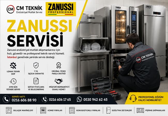 Zanussi Servisi - 0216 606 88 90 - 0530 942 62 45