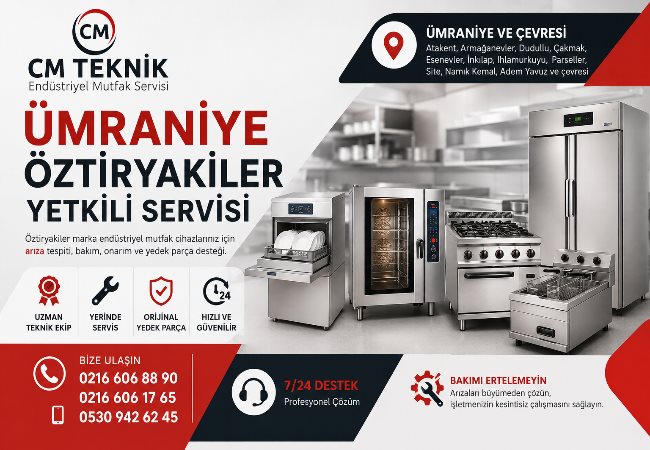 Ümraniye Öztiryakiler Yetkili Servisi